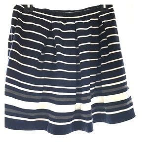 Striped Short Skirt